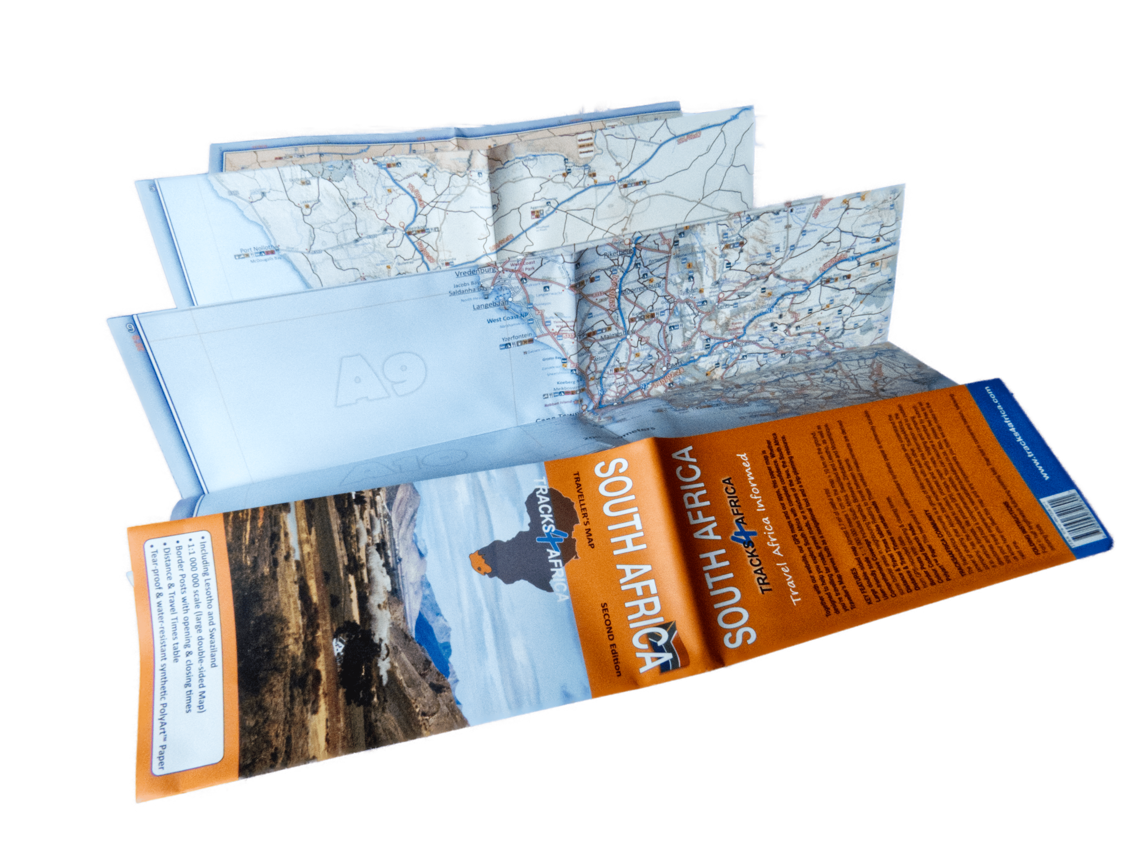 South Africa Traveller's Paper Map 2nd Edition