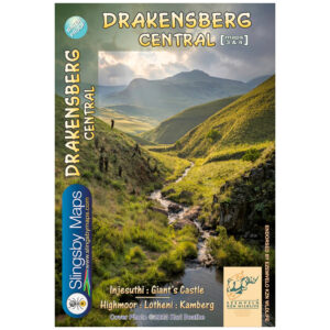 Slingsby Drakensberg Central Paper Map cover