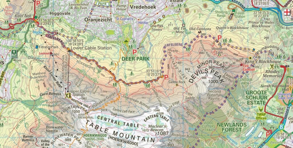 Cape Peninsula Touring Digital Map