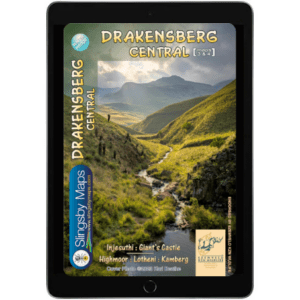 Drakensberg Central Hiking Digital Map