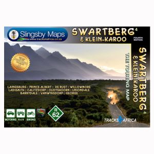 Slingsby Swartberg & Klein-Karoo Paper Map cover