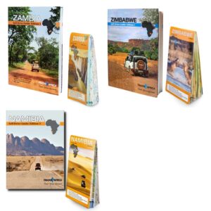 Tracks4Africa Guide Book & Paper Map Bundles